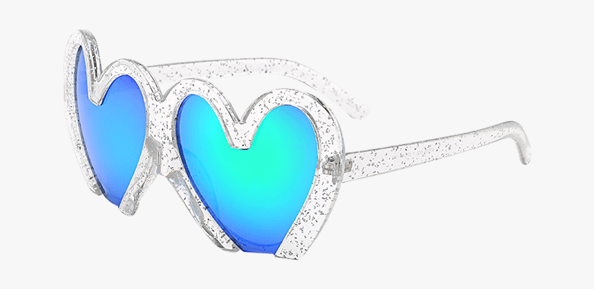 Uv Protection Design Heart Shape Beach Sunglasses - Heart, HD Png Download, Free Download