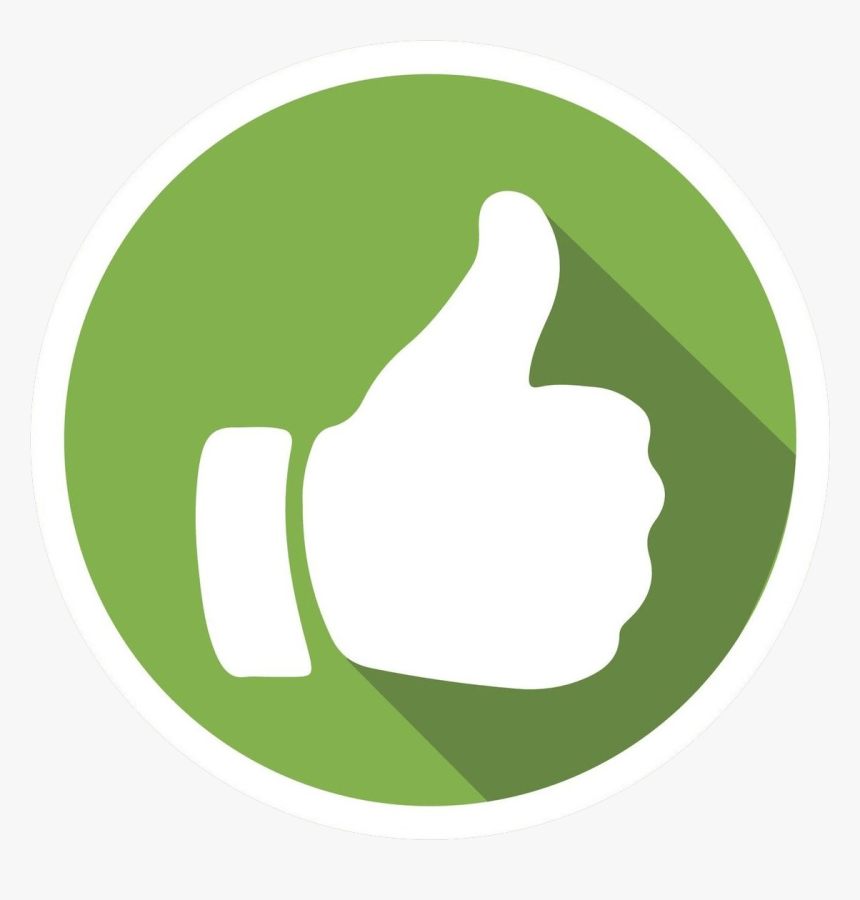 Thumb Up Green Png Clipart , Png Download, Transparent Png, Free Download