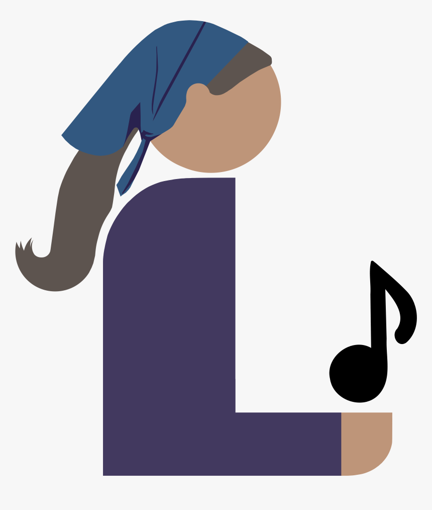 A Low German Mennonite Woman Holds A Music Note, HD Png Download, Free Download