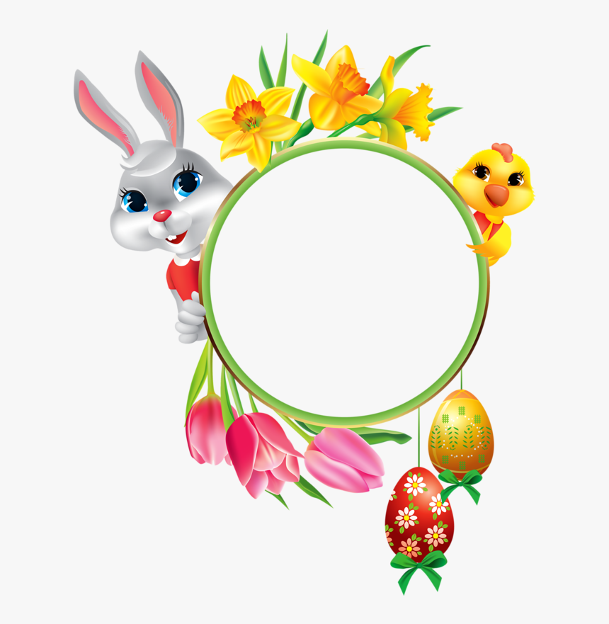 Easter Frames For Facebook, HD Png Download, Free Download