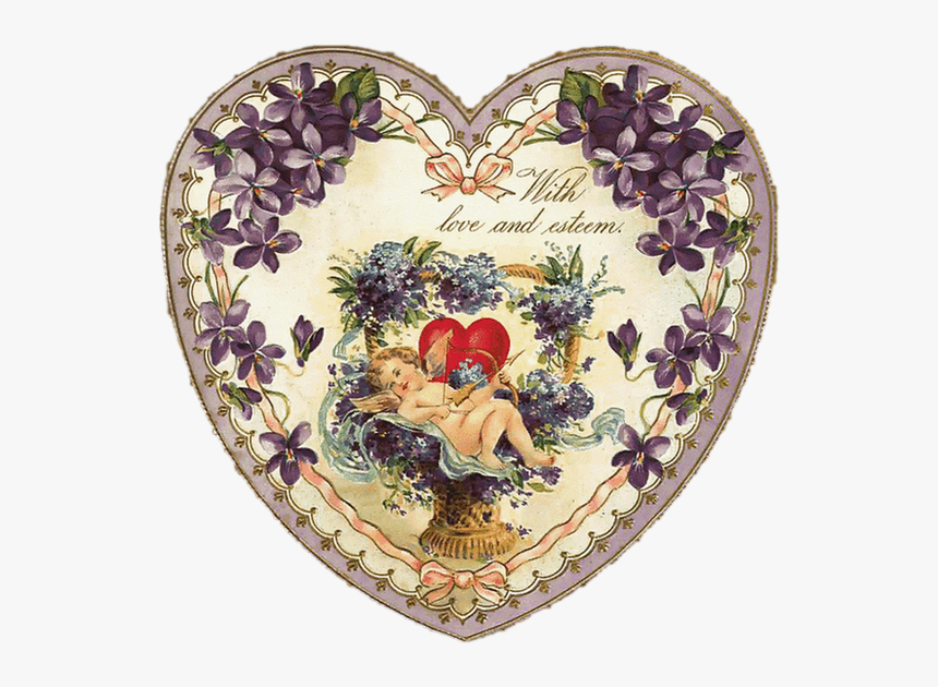 Coeur Vintage Png - Amor Ao Artesanato, Transparent Png, Free Download