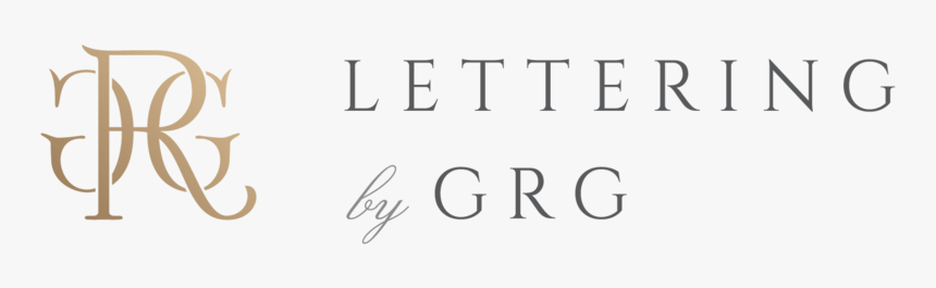 Release Letteringbygrg Logo Horizontal A-01 - Calligraphy, HD Png Download, Free Download
