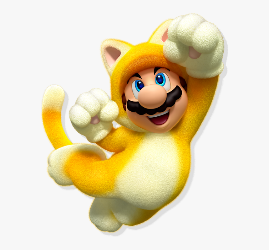 Supermariomaker2 3dworld Catmario - Super Mario 3d World Cat Mario, HD Png Download, Free Download