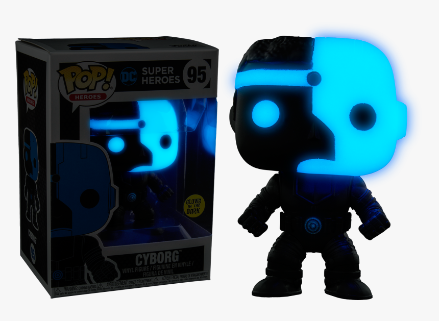 Cyborg Glow In The Dark Pop, HD Png Download, Free Download