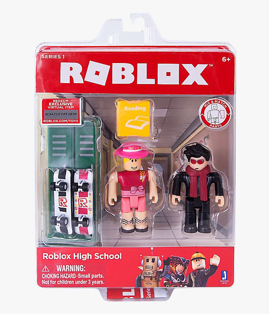 Roblox High School Series 1 Action Figure 2 Pack - Roblox High School Toy, HD Png Download, Free Download