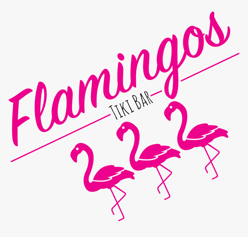 Flamingos Tiki Bar Logo - Greater Flamingo, HD Png Download, Free Download