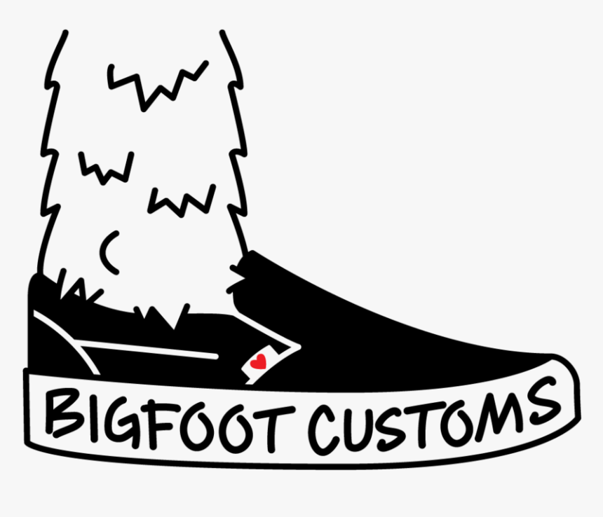 Bigfoot Custom Shoes Logo, HD Png Download, Free Download