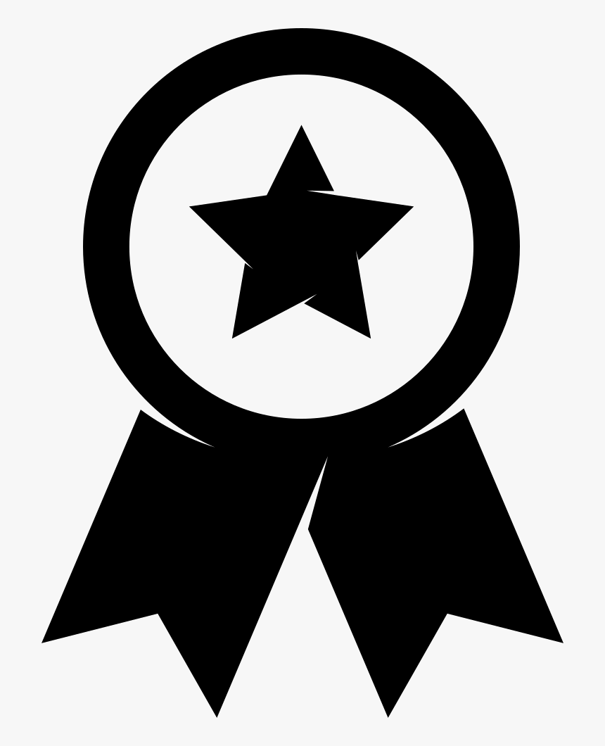 Ribbon - Gold Free Award Icon, HD Png Download, Free Download