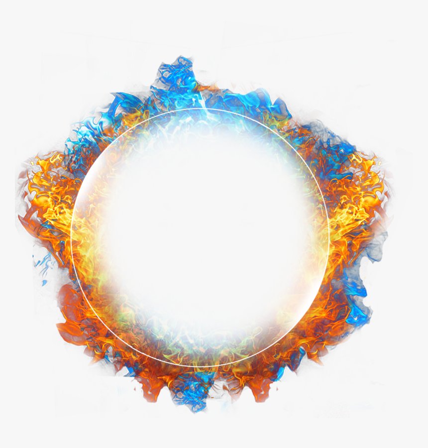 Crystalball Frame Mirror Magic Smoke Freetoedit Effect - Circle Png For Picsart, Transparent Png, Free Download