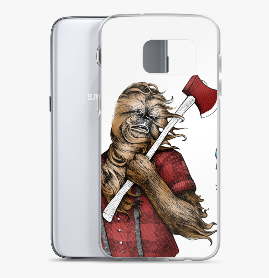 Wookiejackcolor Mockup Case With Phone Default Samsung, HD Png Download, Free Download