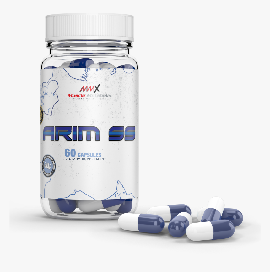 Arim Ss - Transparent Vitamin Bottle Mockup, HD Png Download, Free Download