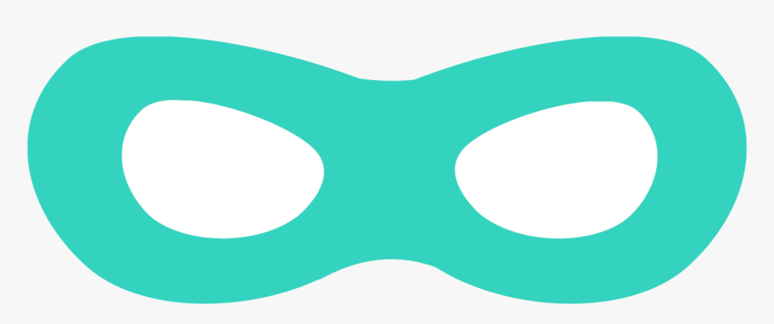 Superhero Masks Png - Printable Superhero Eye Mask, Transparent Png, Free Download