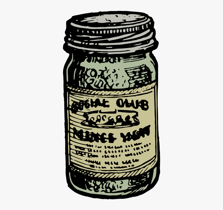 Food Clipart Jam Coloring - Can Of Jam Transparent, HD Png Download, Free Download
