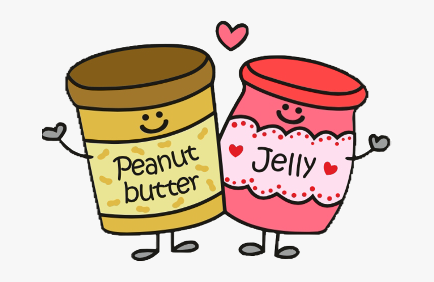 Cute Peanut Butter And Jelly Clipart , Png Download - Peanut Butter Jel...