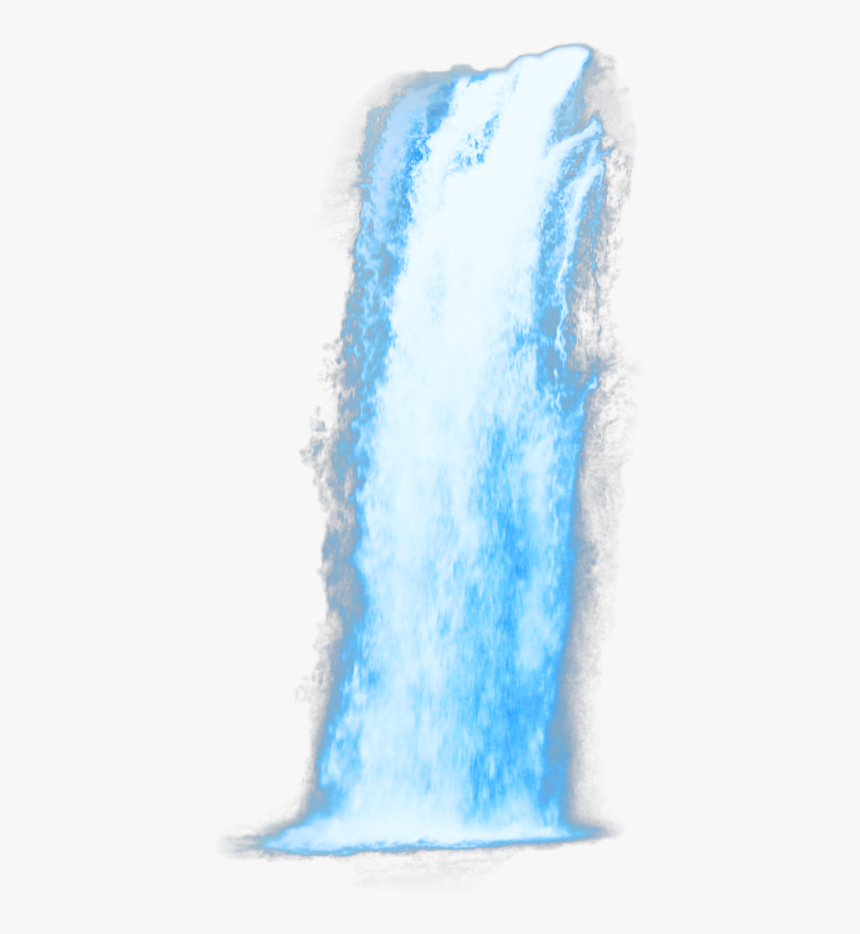 #waterfall #waterfalls #blue #water #nature #cold - Sketch, HD Png Download, Free Download