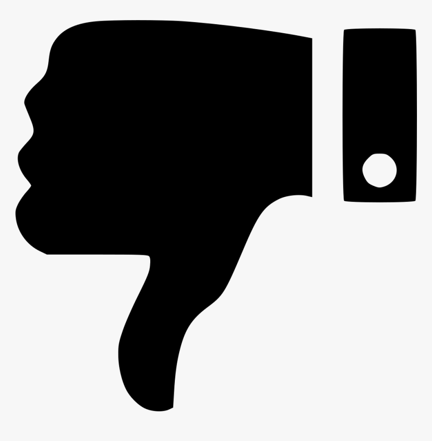 Thumbs Down Png Transparent Background - Transparent Background Transparent Thumbs Down Icon, Png Download, Free Download