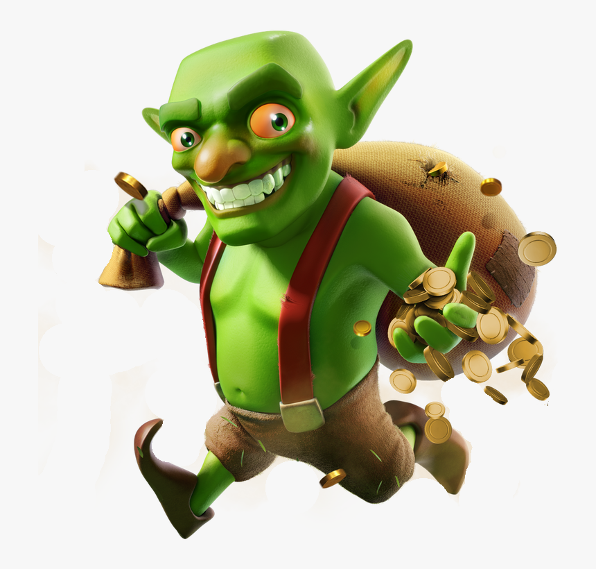 Transparent Clash Of Clans Barbarian Png - Clash Of Clans Goblin, Png Download, Free Download