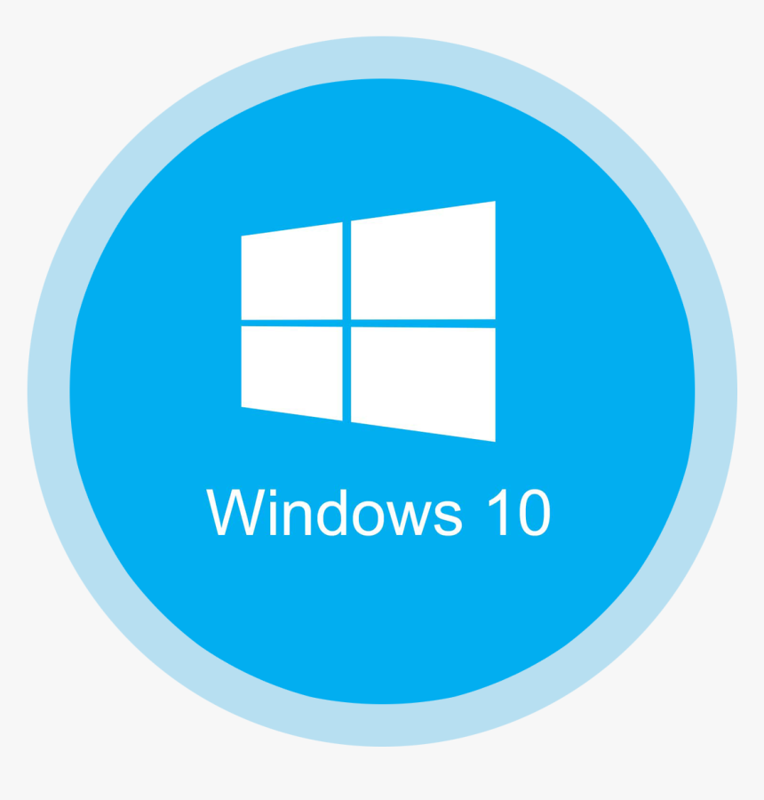 Download Windows Png Free Download Png Image - Windows 10 Logo Circle, Transparent Png, Free Download