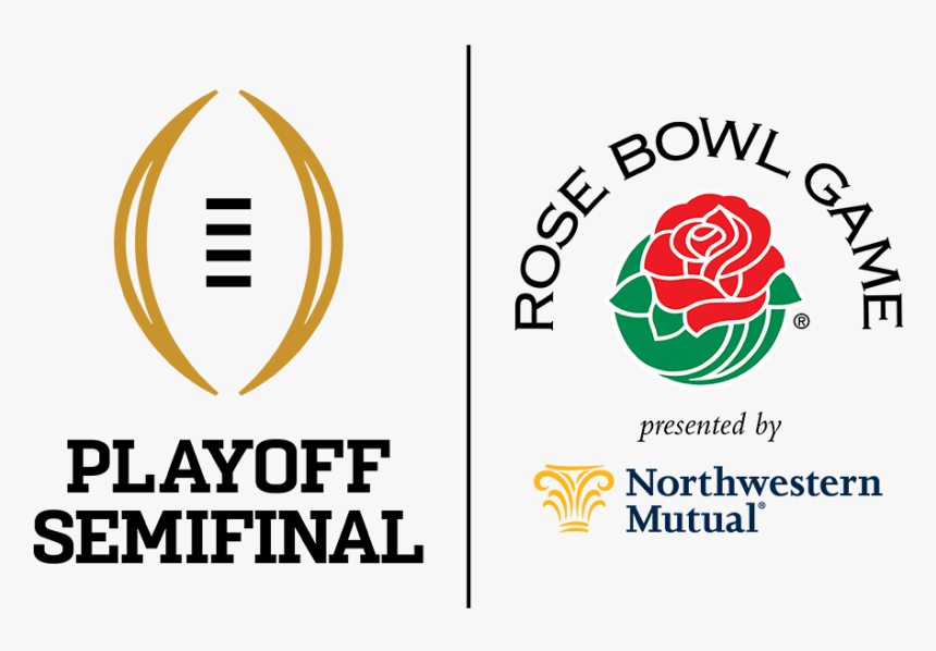 Playoff Semifinal At The Rose Bowl Game Presented By - Rose Bowl, HD Png Download, Free Download