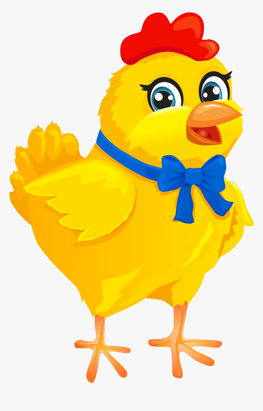 Easter Images Clip Art Chicken Painted Easter Chicken - Easter Chicken Clip Art, HD Png Download, Free Download