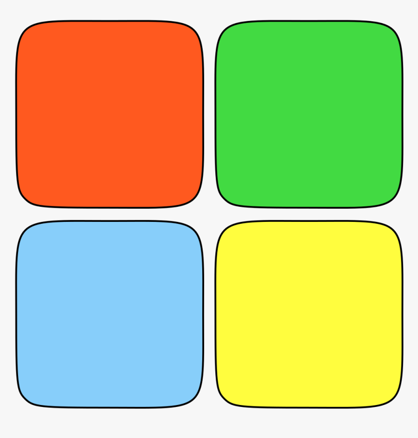 Logos With Colored Squares, HD Png Download, Free Download