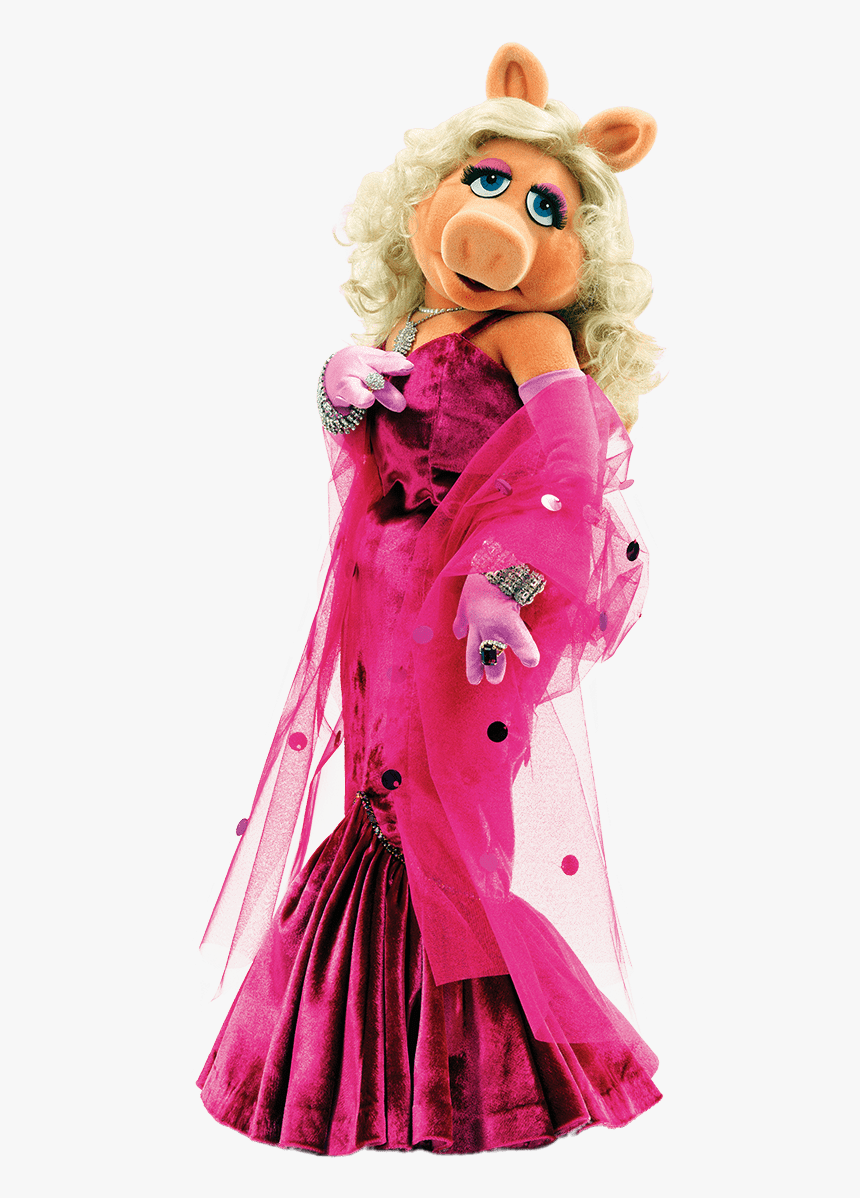 Miss Piggy Pink Gown - Miss Piggy Pink, HD Png Download, Free Download