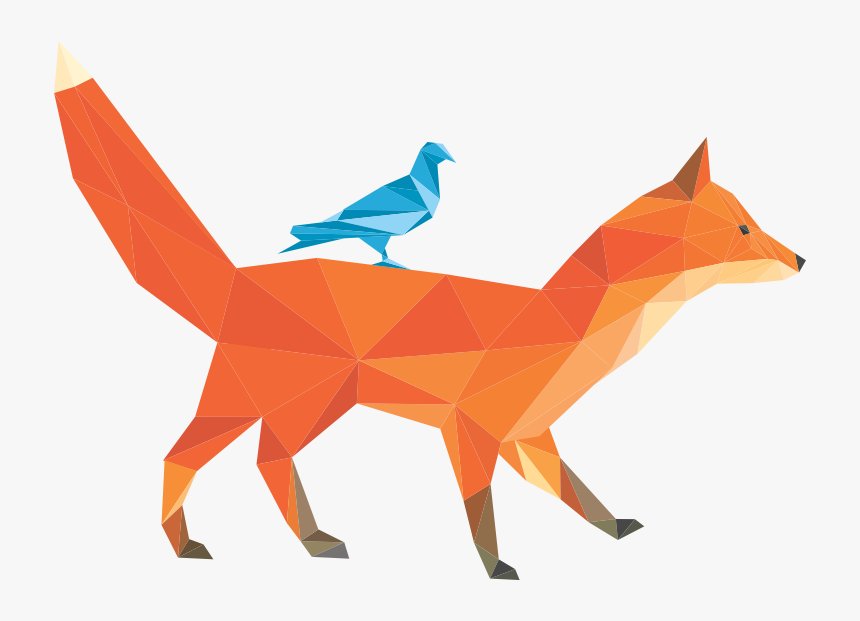 Fox - Origami, HD Png Download, Free Download