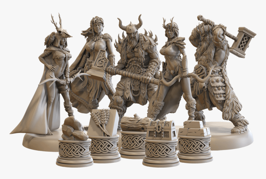 Barbarians Miniatures - Chess, HD Png Download, Free Download