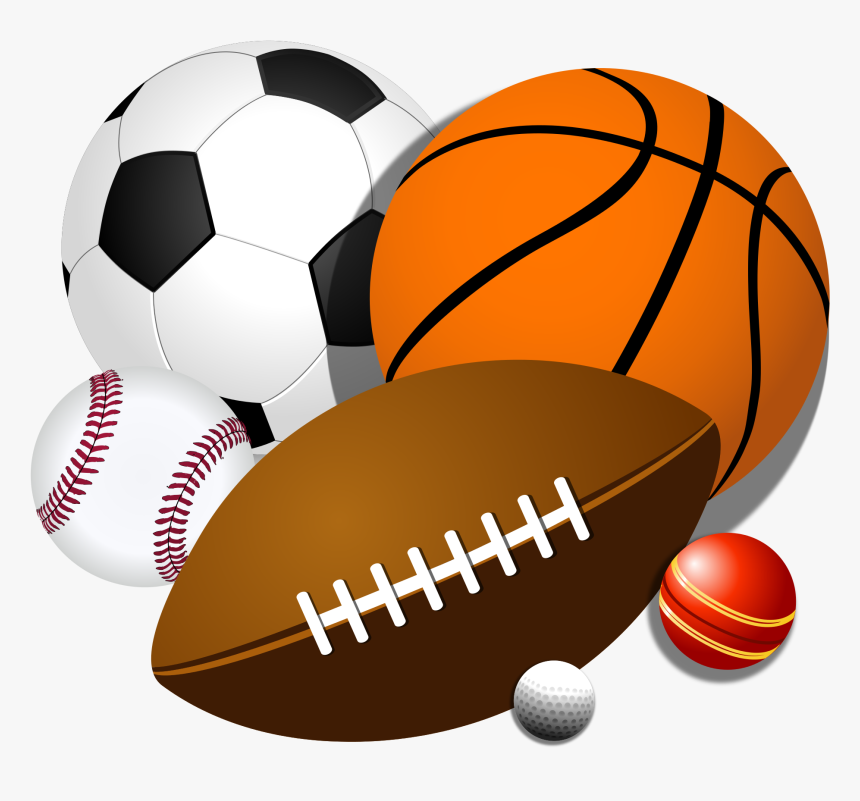 Rugby Ball Real Football - Transparent Background Sport Clipart, HD Png Download, Free Download