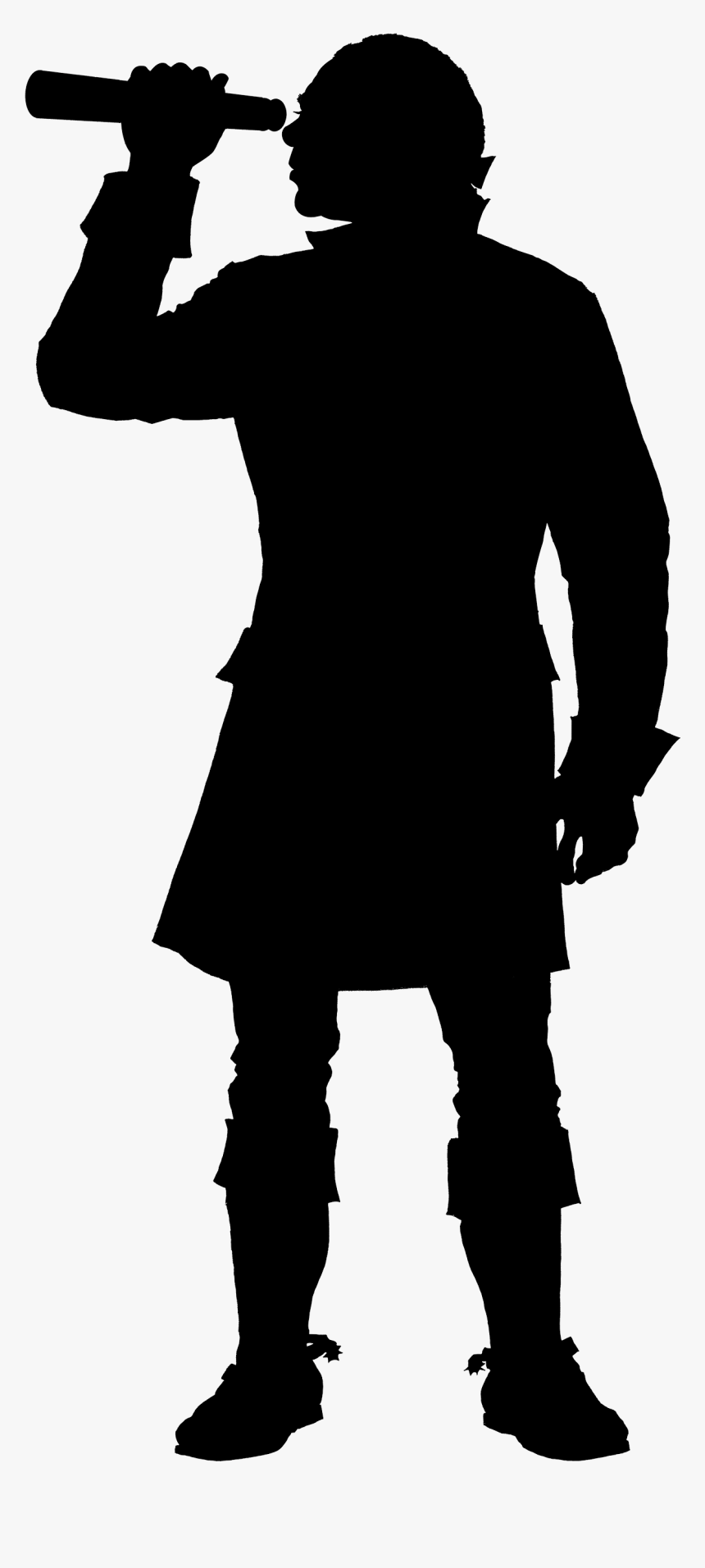 Mount Vernon Silhouette American Revolutionary War - Silhouette Of Revolutionary Soldier, HD Png Download, Free Download