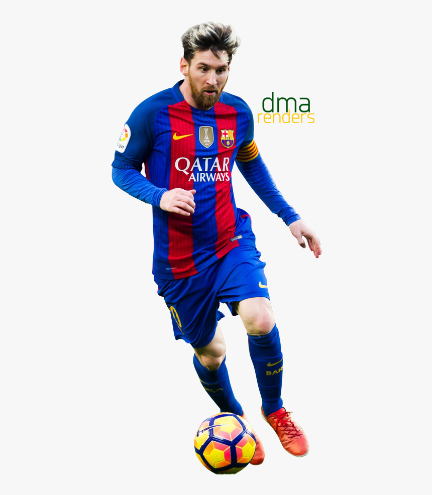 Real Liga La Messi Madrid Football Barcelona Clipart - De Messi 2017 Png, Transparent Png, Free Download