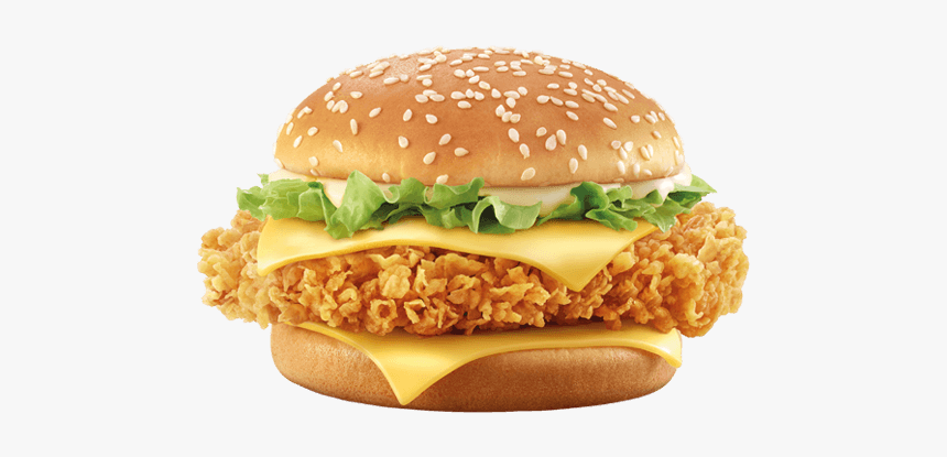 Mcdonalds Burger Png High-quality Image - Chicken Double Cheese Burger, Transparent Png, Free Download