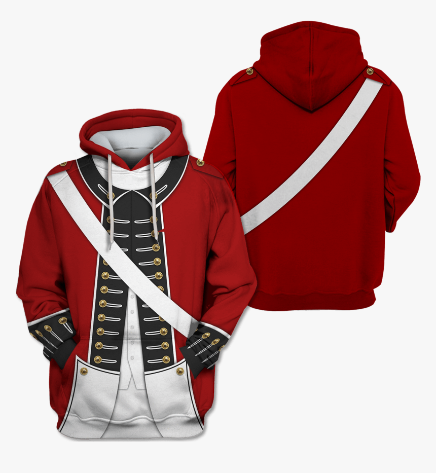 3d Revolutionary War Uniform Full Print T Shirt - Revolutionary War Hoodie, HD Png Download, Free Download