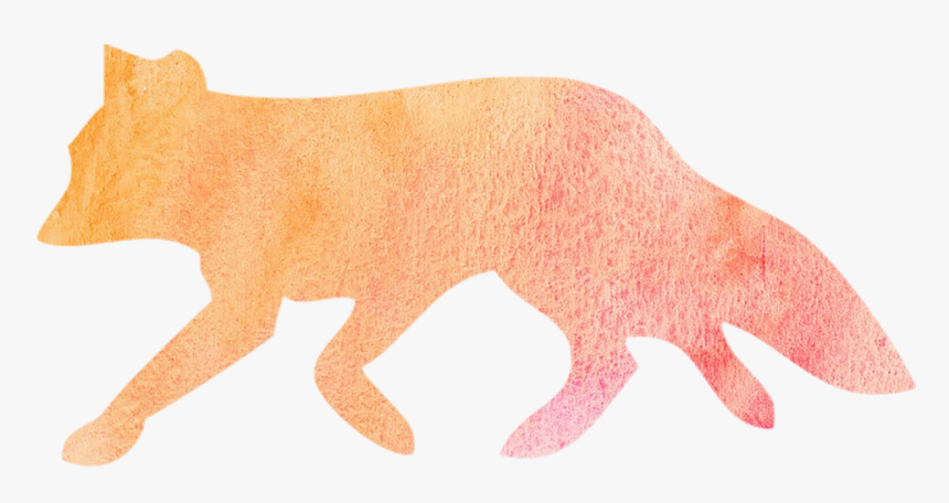 Watercolor, Fox, Animal, Cute, Wild, Nature, Wildlife - Watercolor Painting, HD Png Download, Free Download