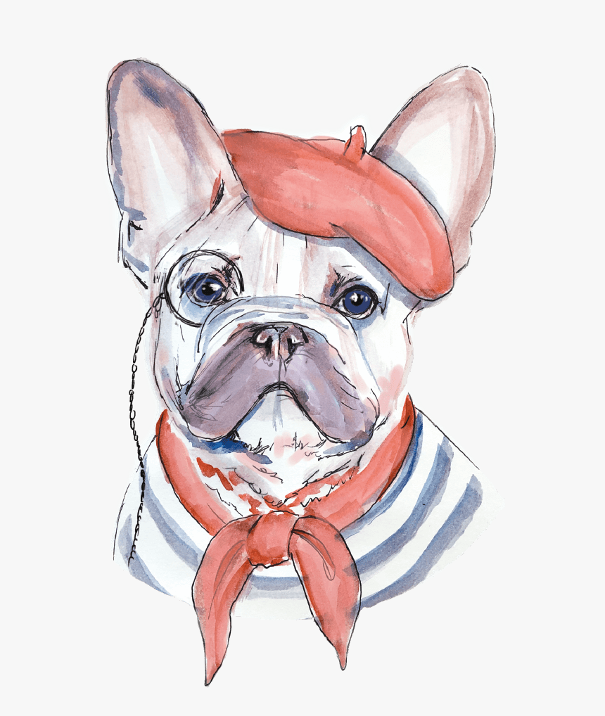 French Bull Dog Logo, HD Png Download, Free Download
