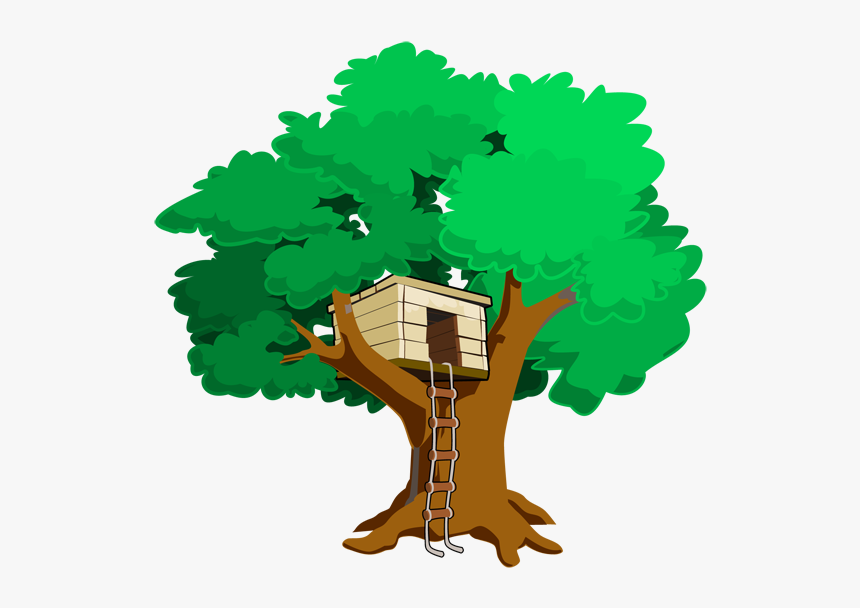 Tree House Clip Art, HD Png Download, Free Download