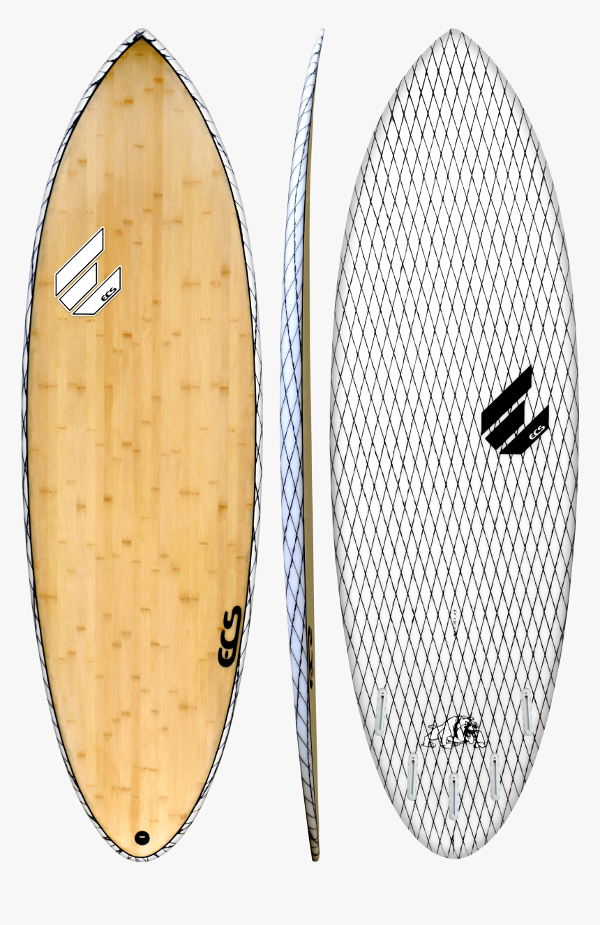 Bulldog V-flex - Ecs Boards Bulldog V-flex Short Surfboard, HD Png Download, Free Download