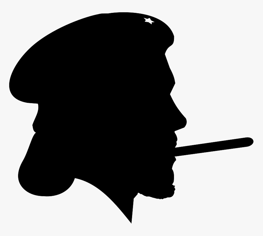 Revolutionary Clip Art Download - Man Smoking Cigar Silhouette, HD Png Download, Free Download