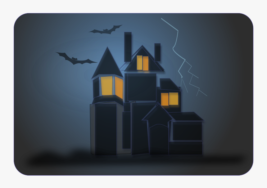 Haunted House Clipart, HD Png Download, Free Download