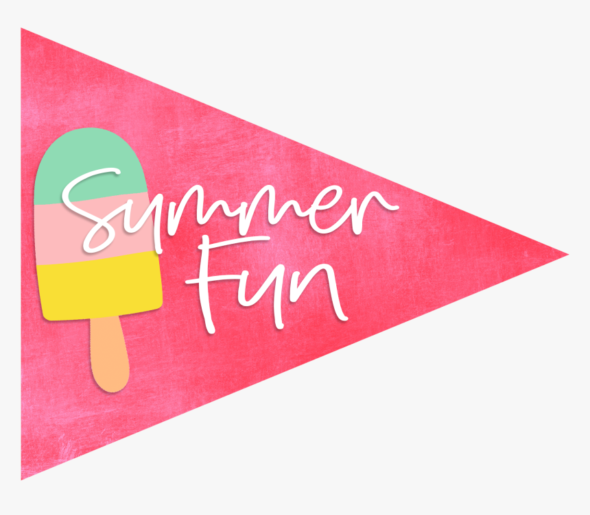 Summer Fun Party Flags - Transparent Summer Fun Png, Png Download, Free Download