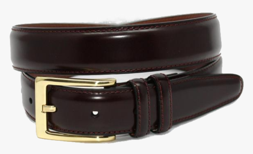 Torino Antigua Leather Cordovan Belt Burgundy - Belt, HD Png Download, Free Download