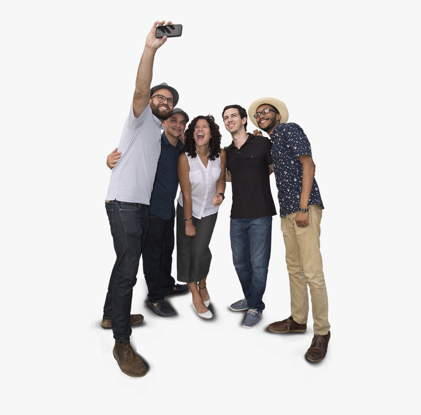 Information Group People Mobile Phones Selfie Of Clipart - People Taking Photo Png, Transparent Png, Free Download