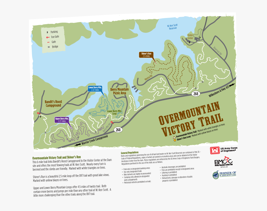 Parks And Campgrounds Of Blacksburg, Sc - Map, HD Png Download, Free Download