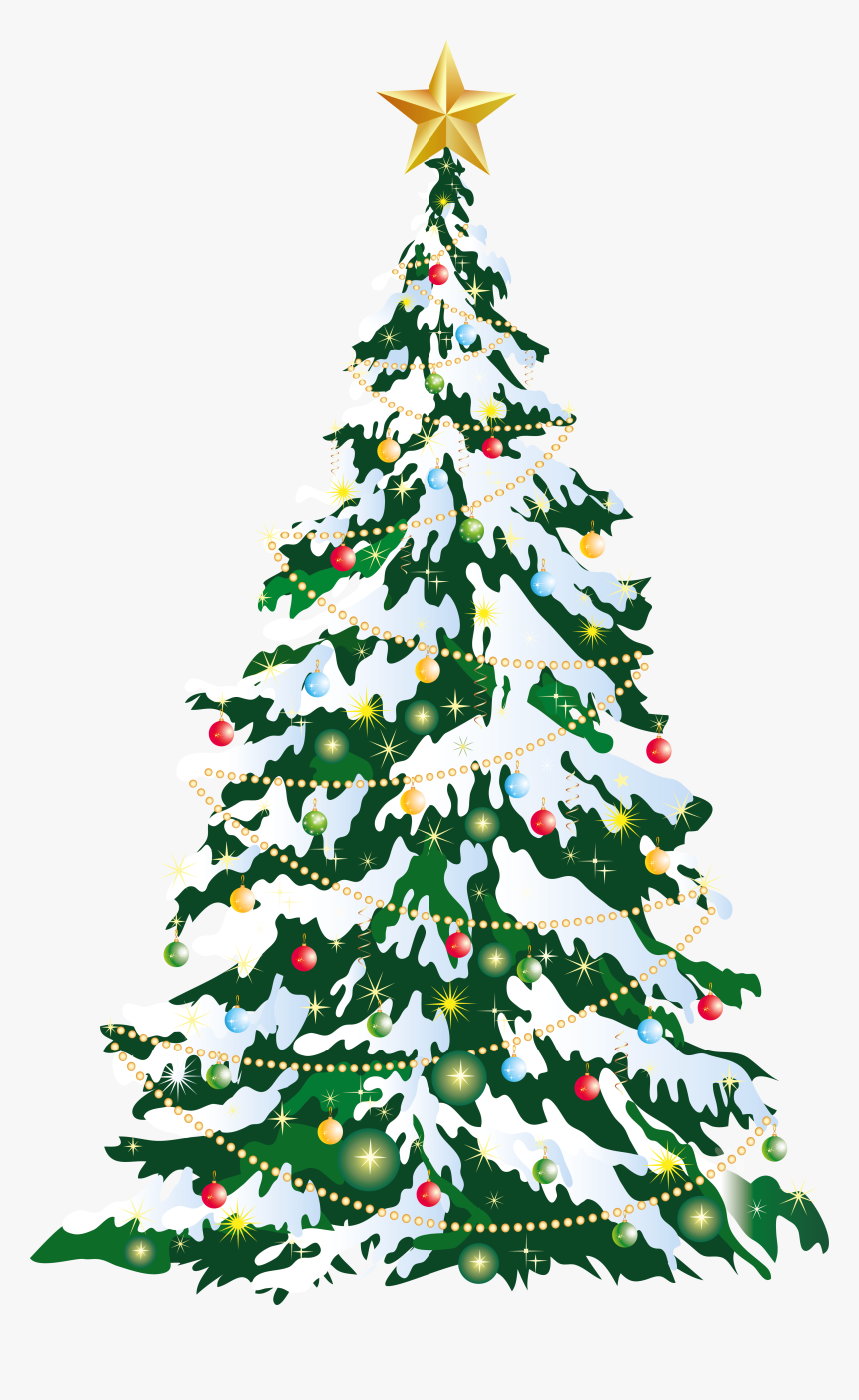 Large Christmas Tree Clipart, HD Png Download, Free Download