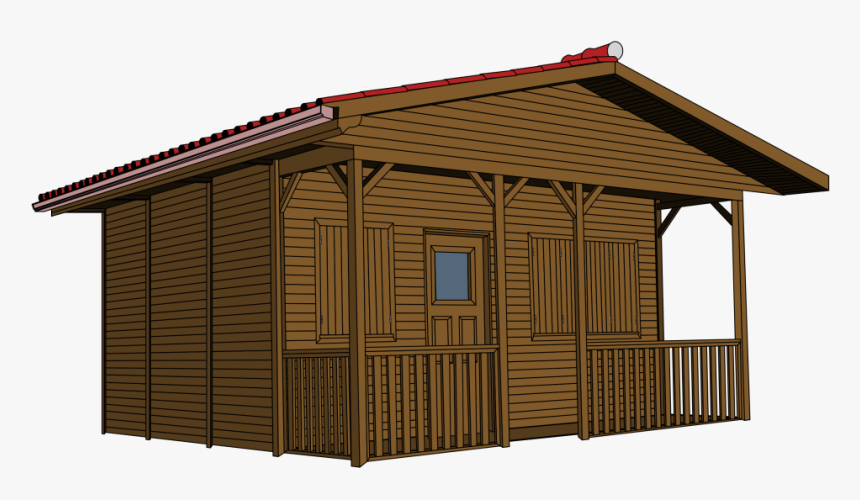 Shack - Wooden House No Background, HD Png Download, Free Download
