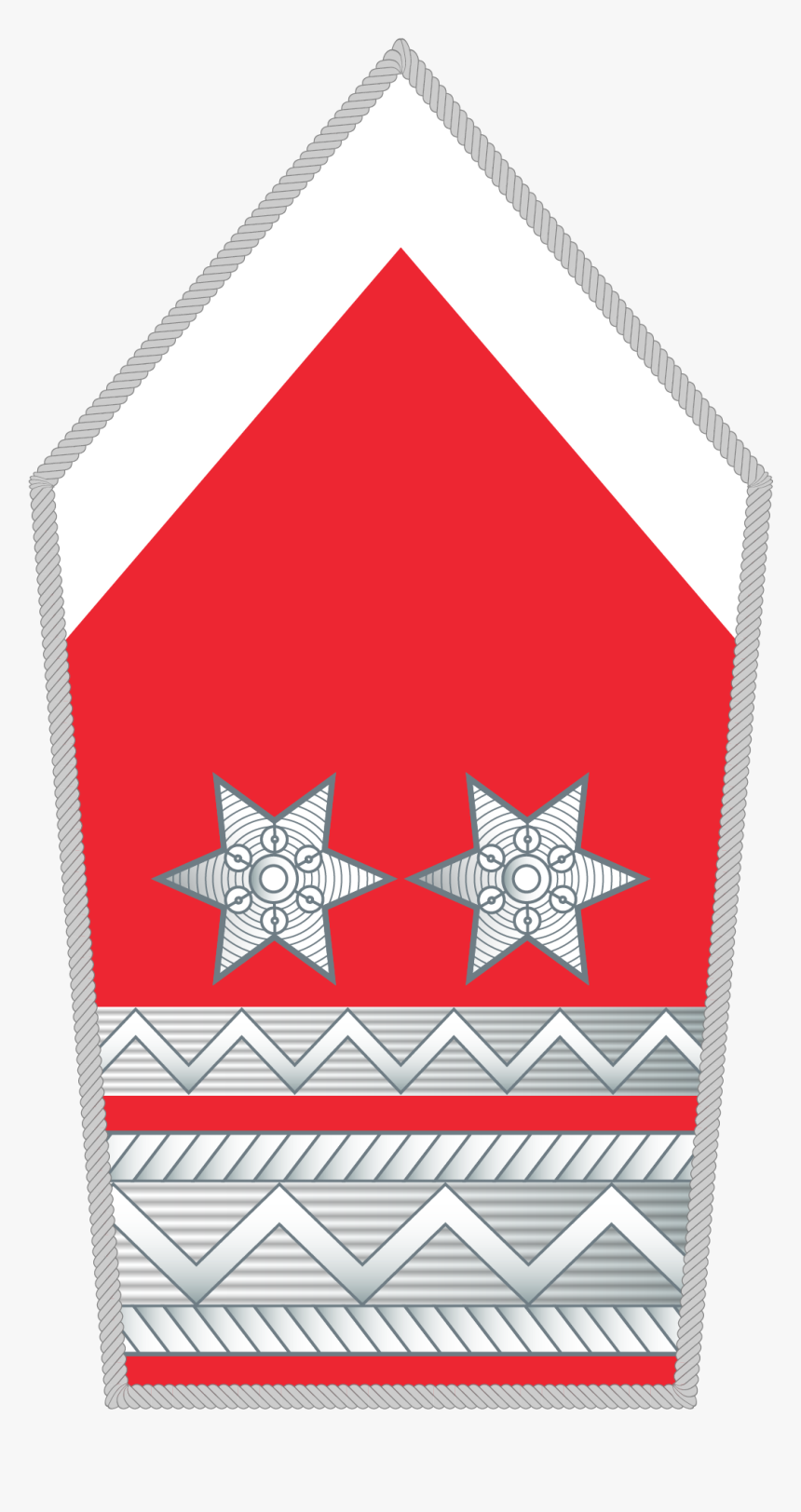 File - Bundesheer - Rank Insignia - Oberstabswachtmeister - Triangle, HD Png Download, Free Download