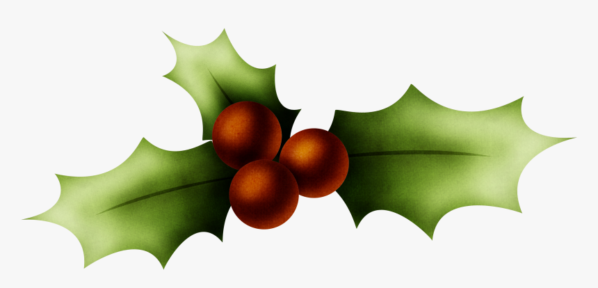 Holly Christmas Clip Art - Clip Art, HD Png Download, Free Download