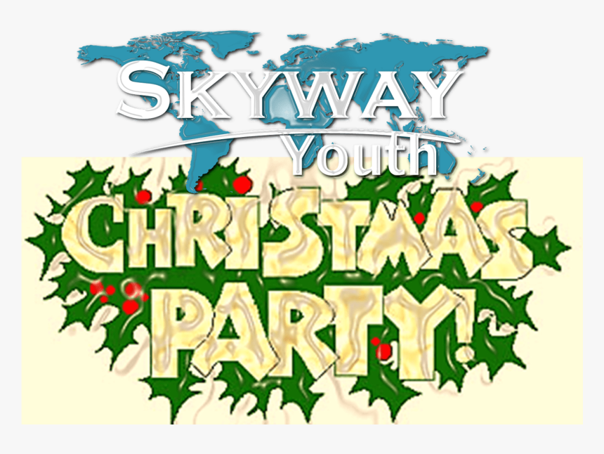 Clip Art Christmas Party Words - Christmas Party Clip Art, HD Png Download, Free Download