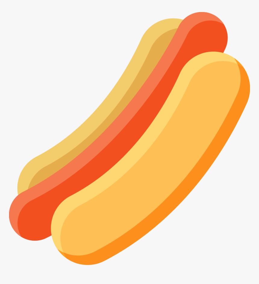Transparent Hot Dog Png - Cartoon Transparent Hot Dog, Png Download, Free Download