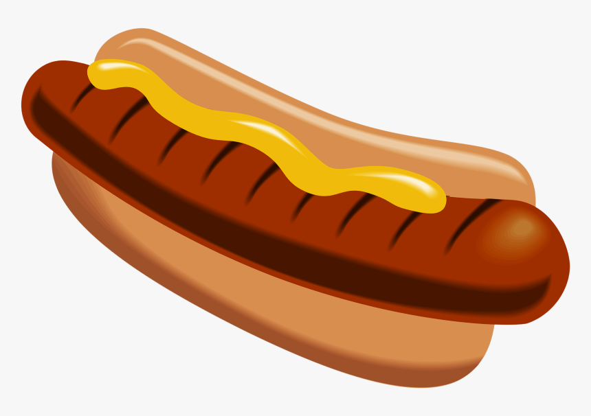 Clip Art Clip Black And White - Clipart Hot Dog Png, Transparent Png, Free Download